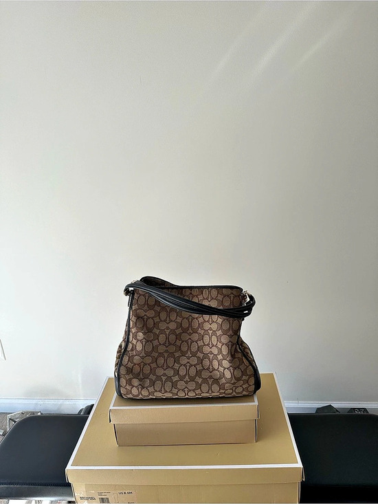 Coach Handbags - Coach Signature Canvas Phoebe Shoulder Bag - Retail Boutique